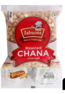 Jabsons Channa White Lightly Salted 200g | Jabsons Salted Chana & Nutrition Drishti Trading