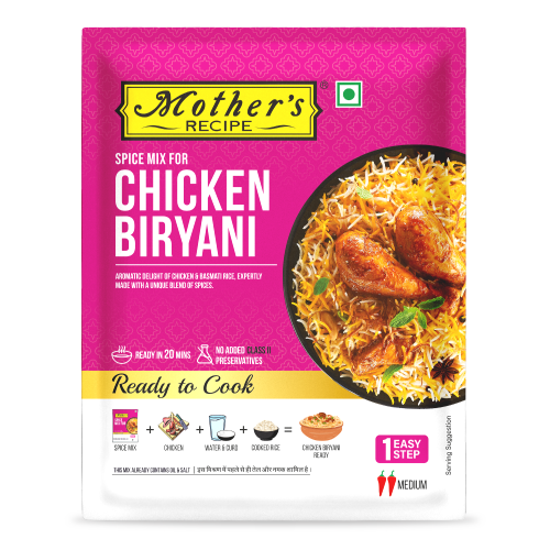 Mother's Recipe Chicken Biryani Mix 100g | Buy Mother's Biryani Mix Online Drishti Trading