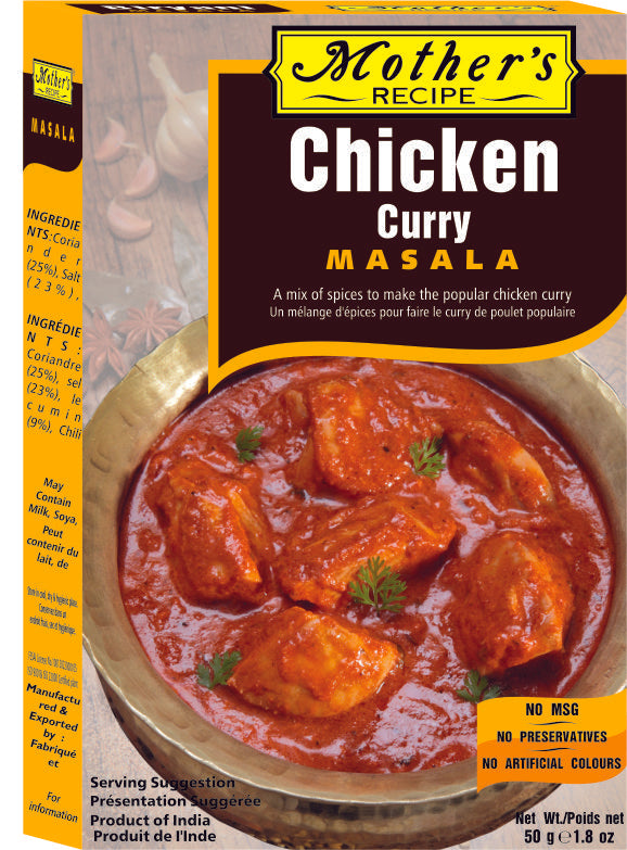 Mother’s Recipe Chicken Curry Masala 50g | Which is the Best Chicken Curry Mix? Drishti Trading