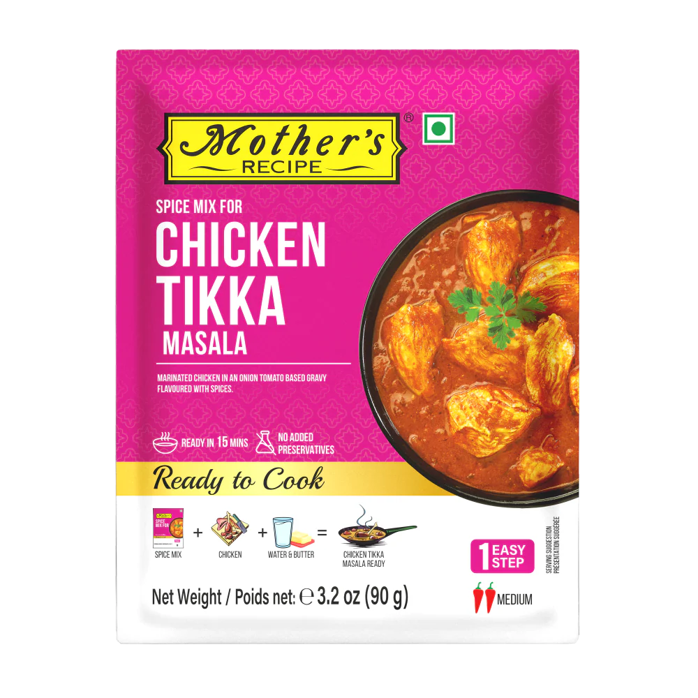 Mother's Recipe Chicken Tikka Spice Mix 90g | Best Chicken Tikka Masala Drishti Trading