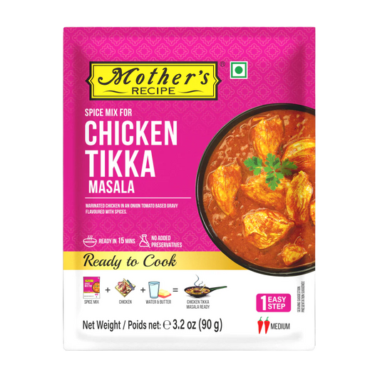 Mother's Recipe Chicken Tikka Spice Mix 90g | Best Chicken Tikka Masala Drishti Trading