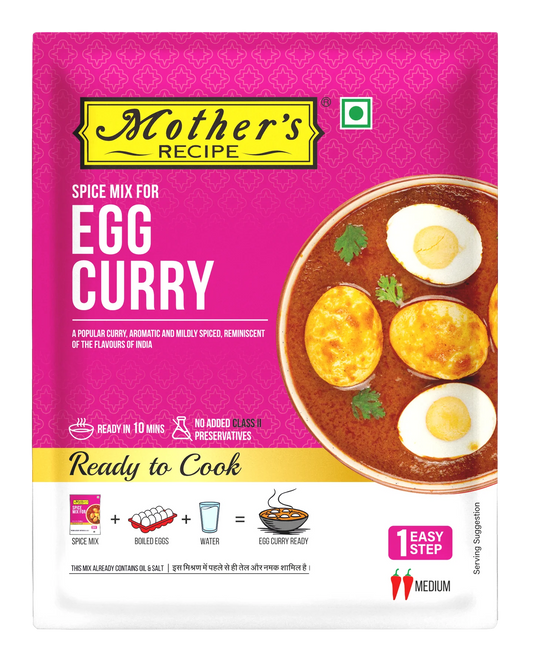 Mother’s Recipe Egg Curry Mix 80g | Easy & Authentic Egg Curry Masala Drishti Trading