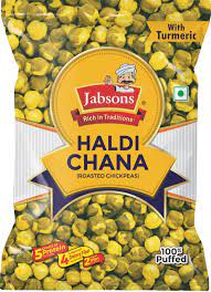 Jabsons Roasted Haldi Chana 200g | Spicy Turmeric Chickpeas for Snacking Drishti Trading