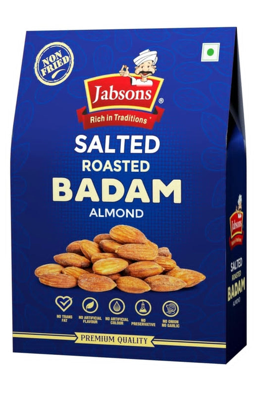 Jabsons Salted Roasted Almond 200gm