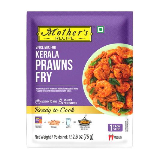 Mother's Recipe Kerala Prawn Masala 75g | Prawn Fry Kerala Style Mix Drishti Trading