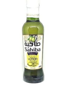 Sahiba Lemon Flavored Extra Virgin Olive Oil 250ml | Pure Olive Oil Drishti Trading
