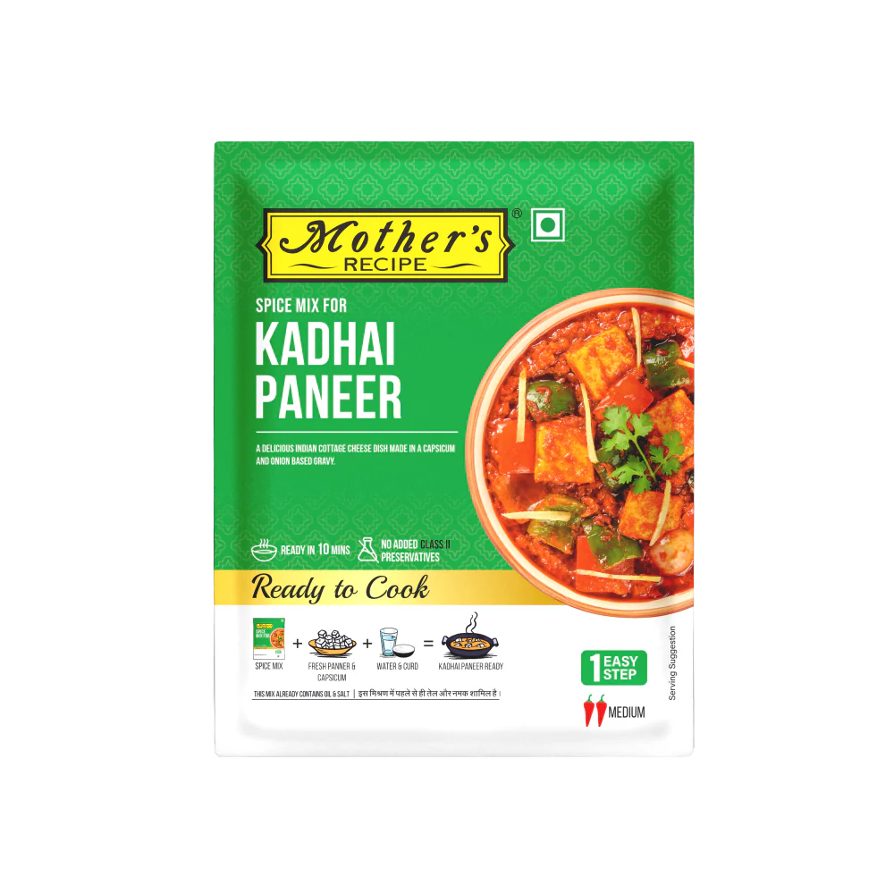 Mother’s Recipe Kadhai Paneer Spice Mix 80g | Best Kadhai Paneer Masala Drzishti Trading