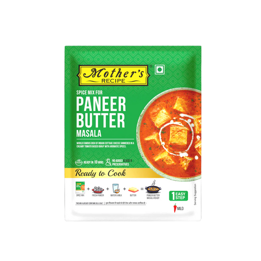 Mother’s Recipe Paneer Butter Masala 75g | Creamy Paneer Curry Spice Mix Drishti Trading