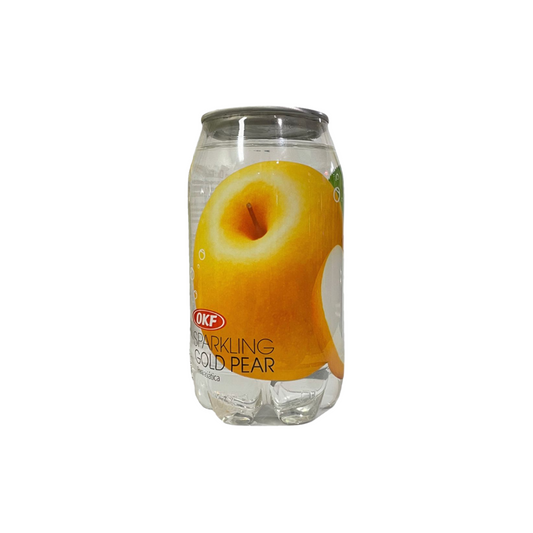 OKF Sparkling Gold Pear 350 ml | Elegant Sparkling Beverage Drishti Trading