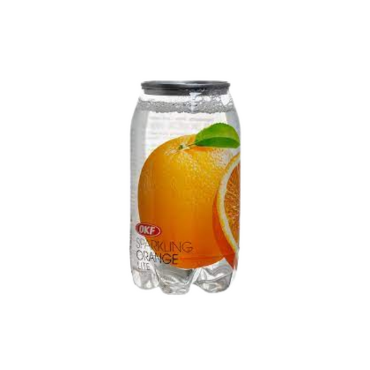 OKF Sparkling Orange 350 ml | Sparkling Citrus Beverage Refresh Drishti Trading