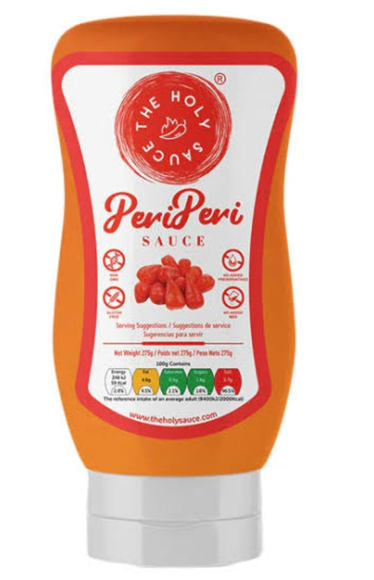 The Holy Sauce Peri Peri Sauce 275g | Buy Spicy Peri Peri Sauce Online Drishti Trading