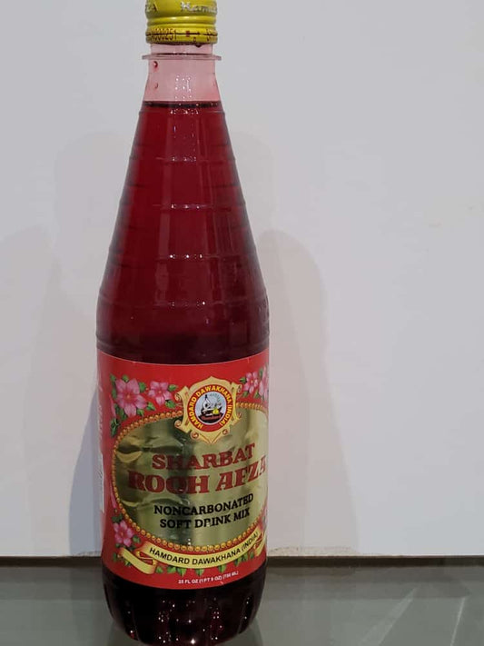 Hamdard Rooh Afza 750ml Bottle | Rooh Afza Sharbat & Rooh Afza Syrup Drishti Trading