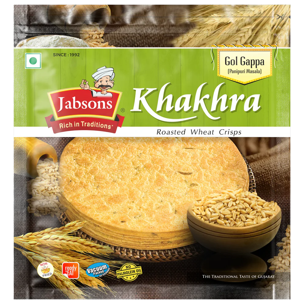 Jabsons - Gol Gappa (Panipuri Masala) Khakhra (180g)
