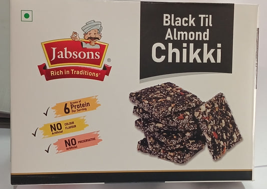 Jabsons Black Til Almond Chikki 270gm