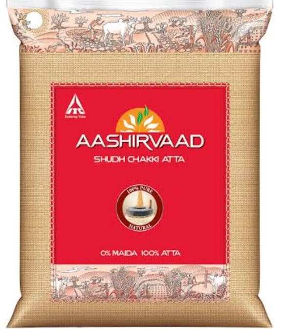 Aashirvaad - Shudh Chakki Atta Flour (5kg)