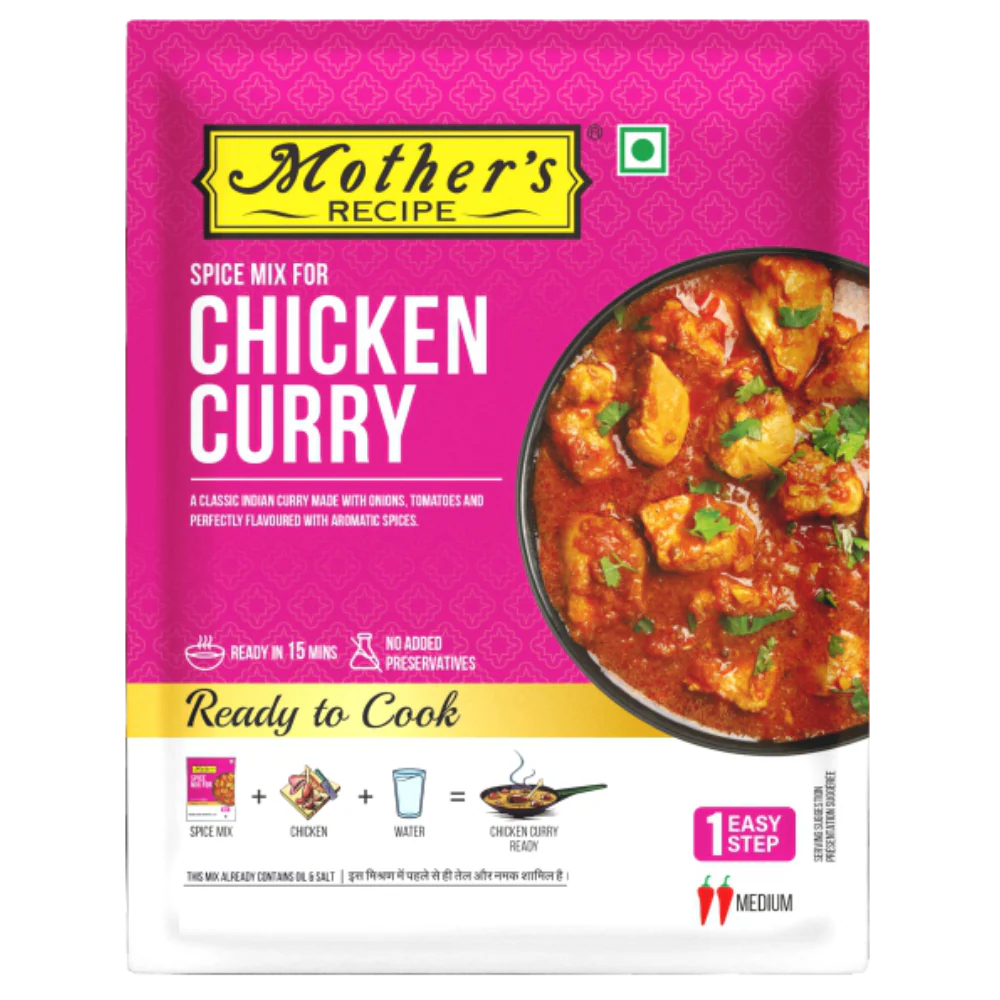 Mother's Recipe - Chicken Curry Spice Mix (80g)