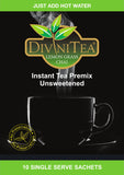 Divinitea - Instant Premix Lemongrass Chai (Unsweetened) (150g)