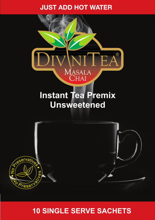 Divinitea -Instant Premix Masala Chai (Sweetened) (150g)