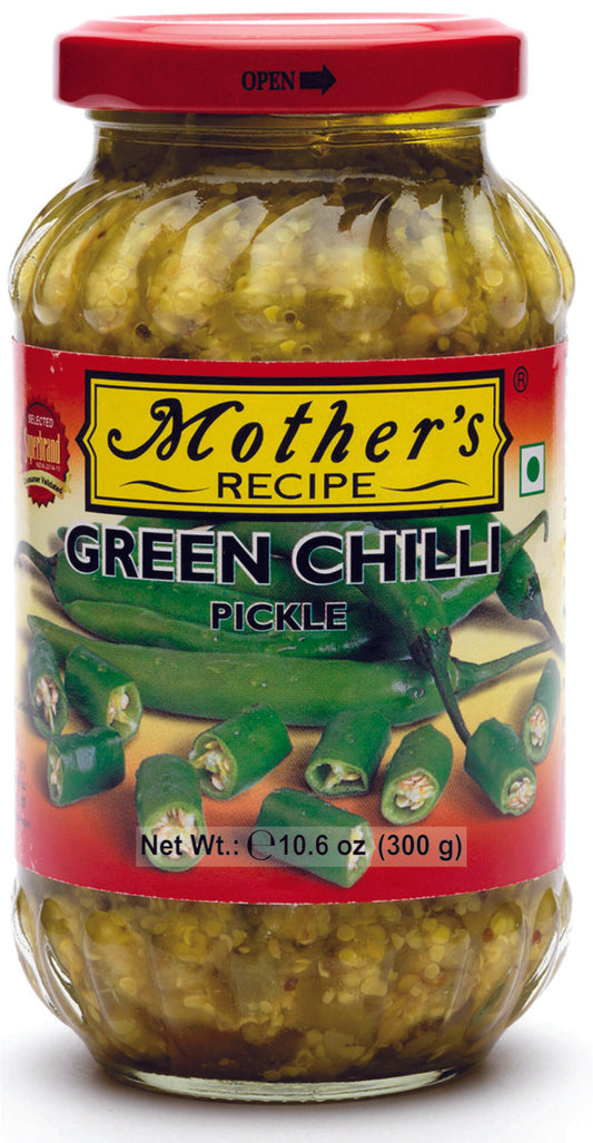 Mother's Recipe - Green Chilli Pickle (300g)