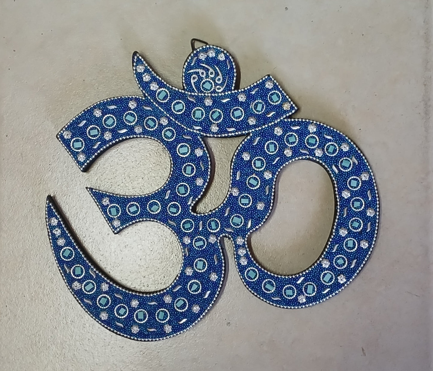 Wooden OM Wall Hanging