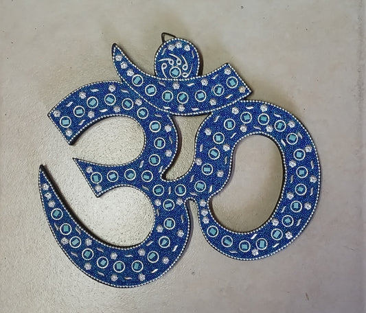 Wooden OM Wall Hanging